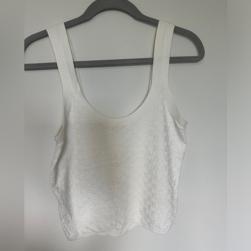 Abercrombie & Fitch Woven Style Cropped Tank